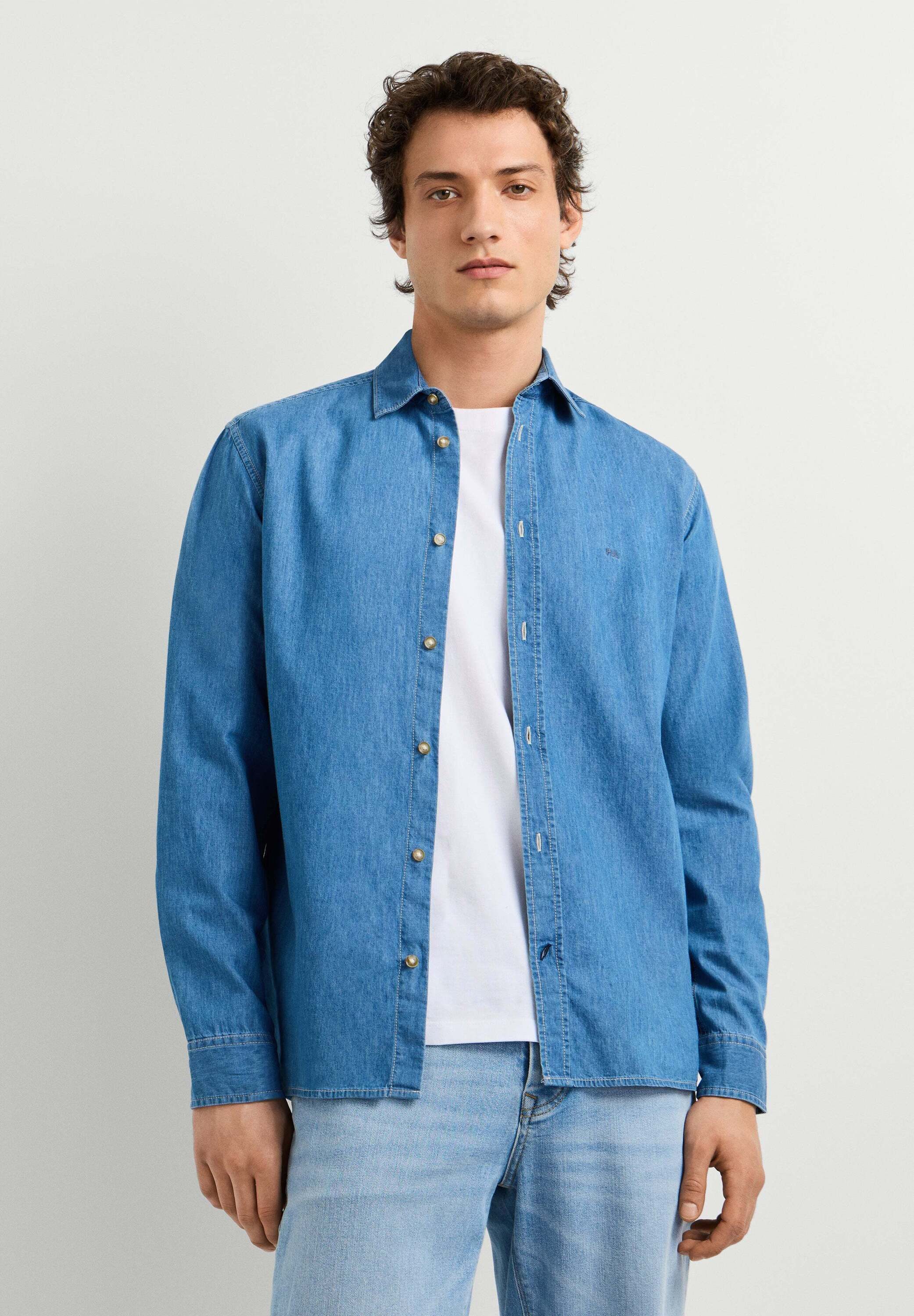 Pepe Jeans Funktionsshirt shirt ABEL CLASSIC SLIM SHIRT