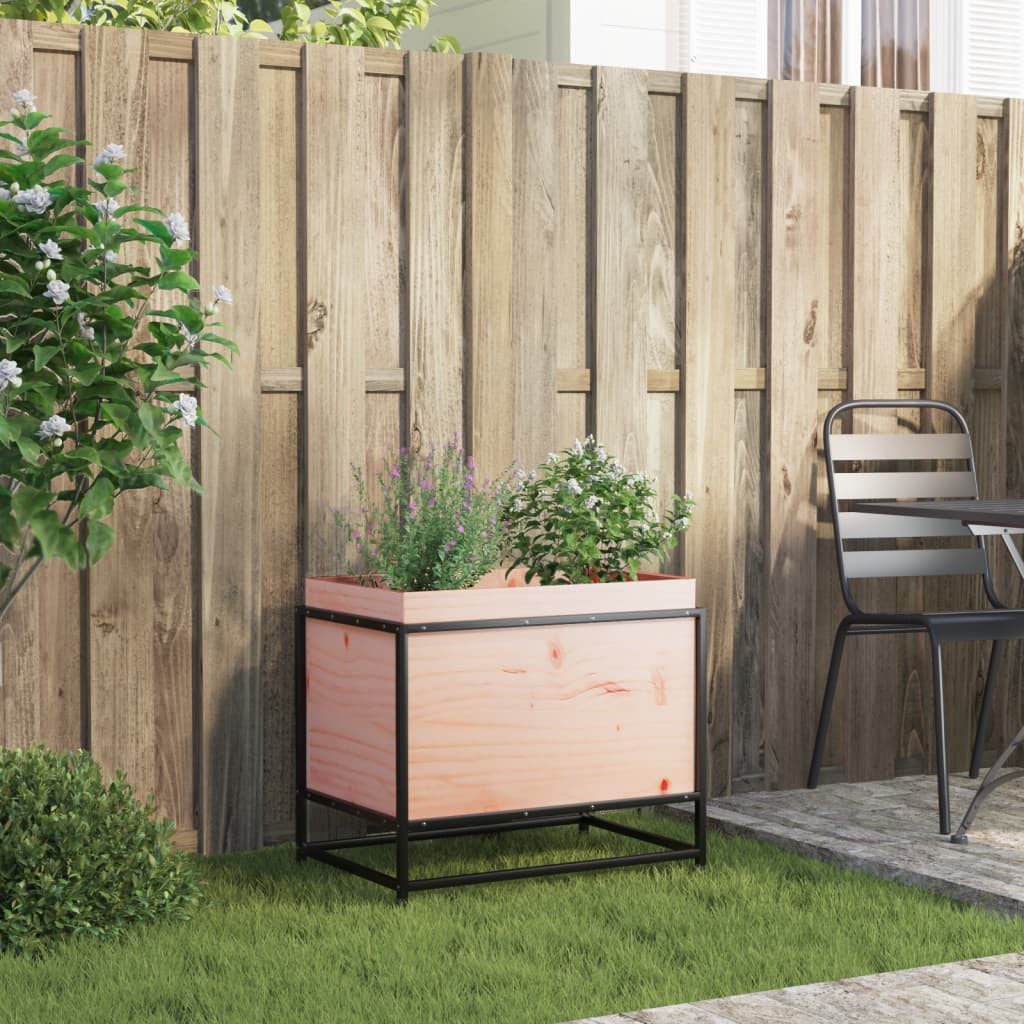 vidaXL Blumentopf Pflanzkübel 60x40x50 cm Massivholz günstig online kaufen