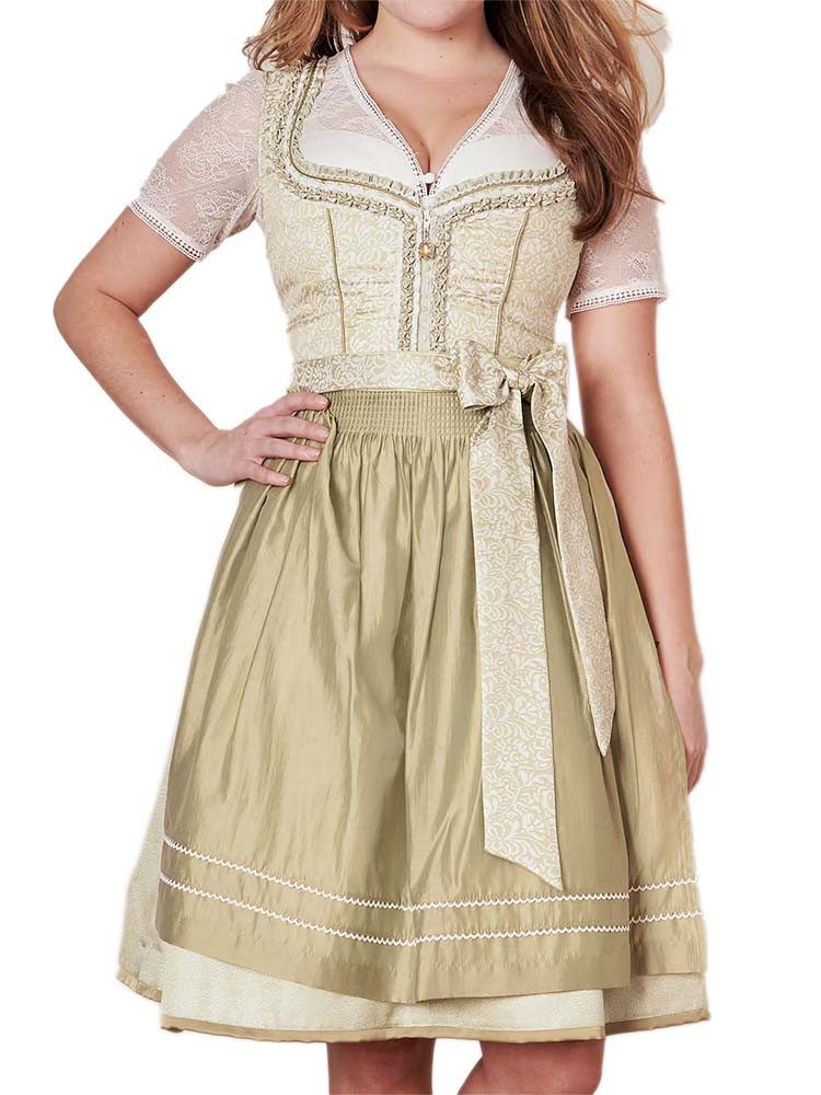 Krüger Madl Dirndl Dirndl Naila 60cm Länge schilf