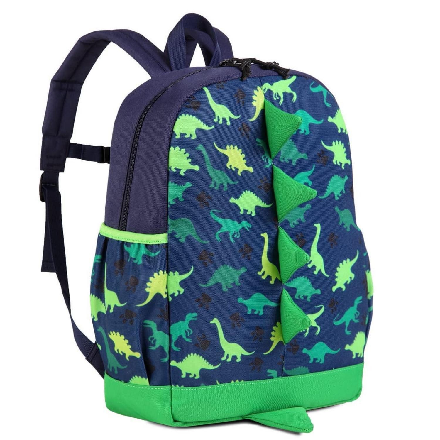 LuxusKollektion Kinderrucksack Kinderrucksack Dinosaurier 3D Grün