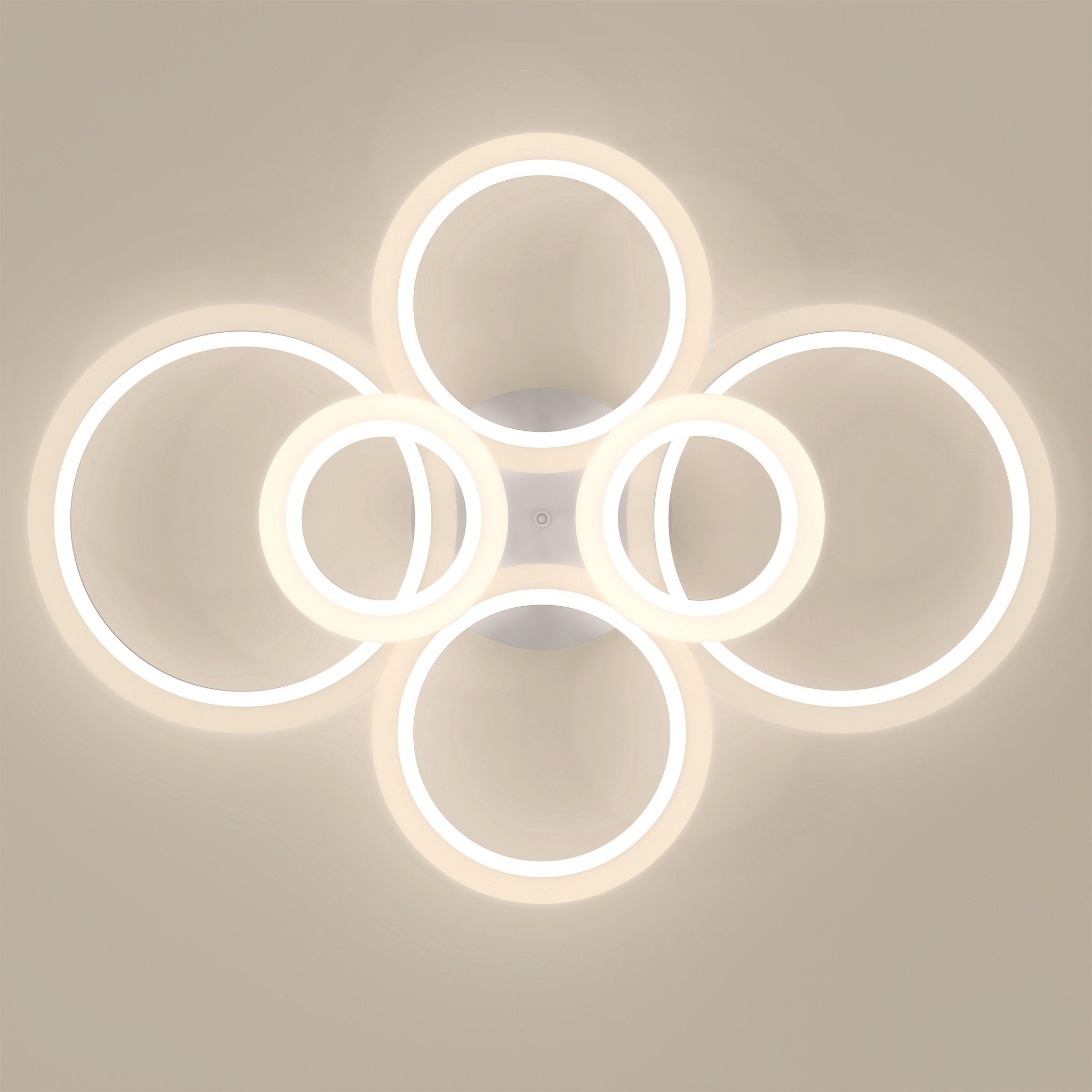 FIVMEN LED Deckenleuchte Deckenlampe Dimmbar mit Fernbedienung LED Lampen, Verstellbares Licht Deckenleuchten für Wohnzimmer Schlafzimmer