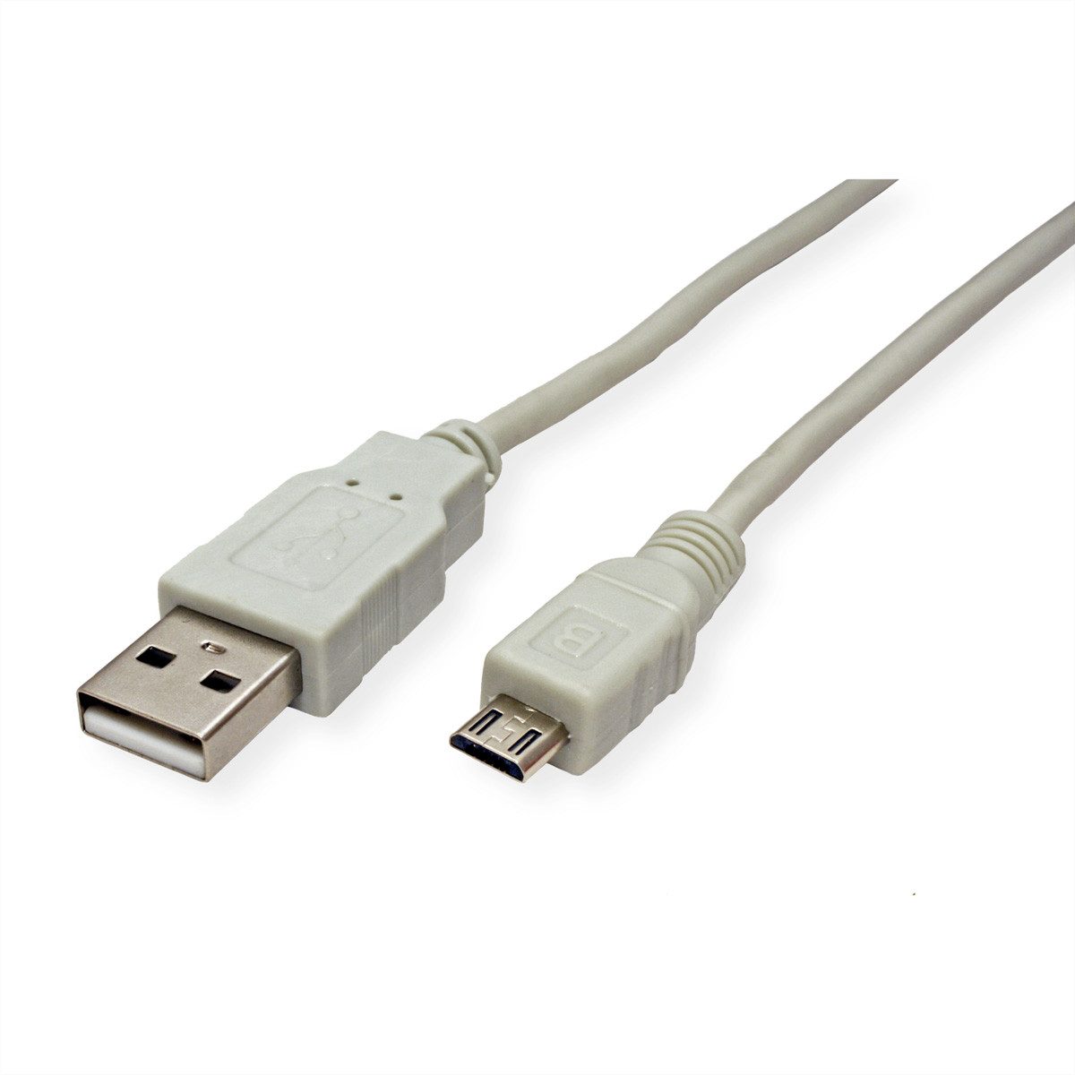 SECOMP STANDARD USB 2.0 Kabel, USB A ST - Micro USB B ST USB-Kabel, USB 2.0 Typ A Männlich (Stecker), USB 2.0 Typ Micro B Männlich (Stecker) (80.0 cm)