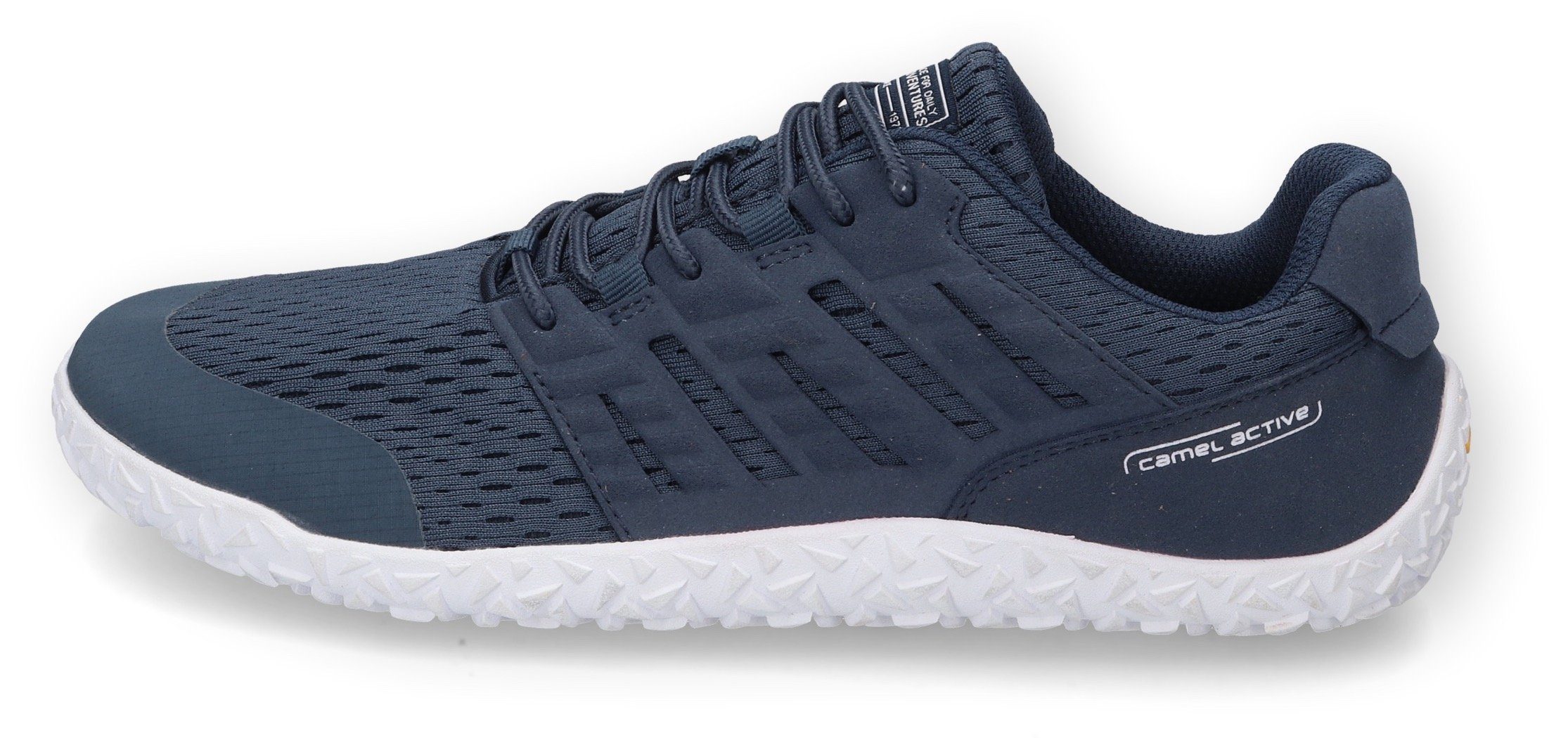 camel active Sneaker, Barfußschuh, Schnürschuh, Freizeitschuh im Materialmix