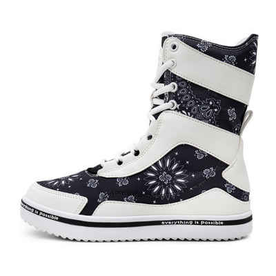 Missy Rockz BANDANA ROCKZ black/white Sneakerboots