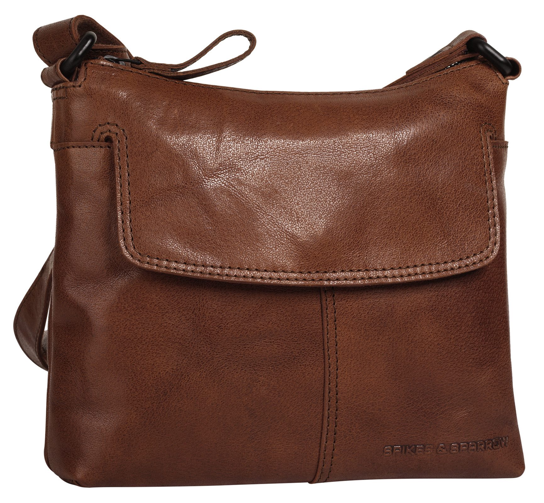 Spikes & Sparrow Umhängetasche, echt Leder günstig online kaufen