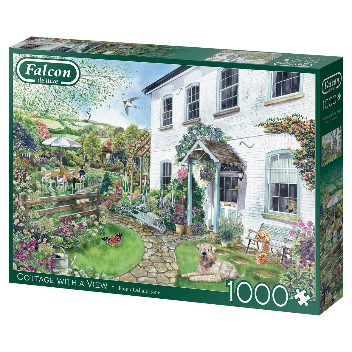 Jumbo Spiele Puzzle Ferienhaus mit Aussicht günstig online kaufen