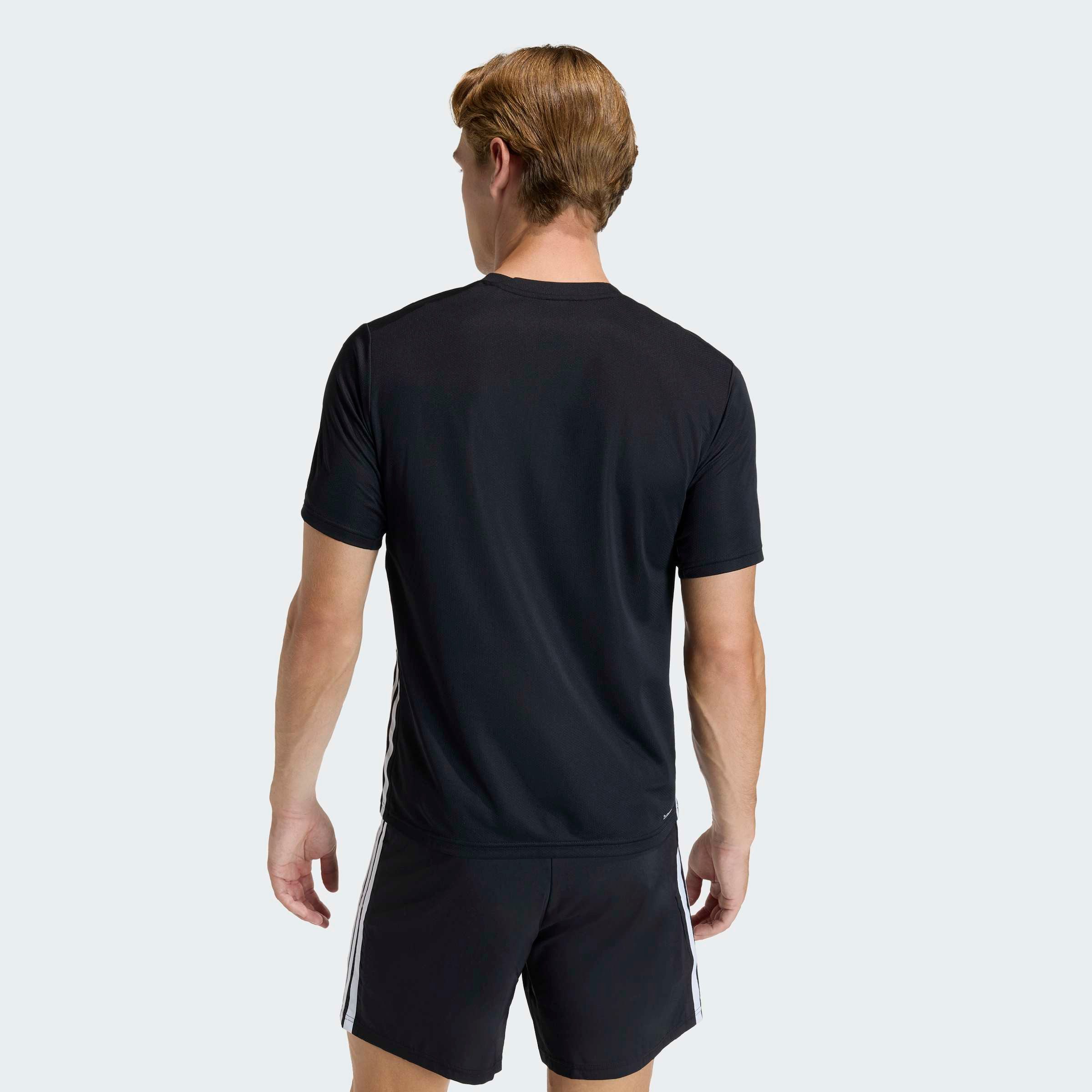 adidas Performance T-Shirt WORKOUT ESSENTIALS BASE 3-STREIFEN günstig online kaufen