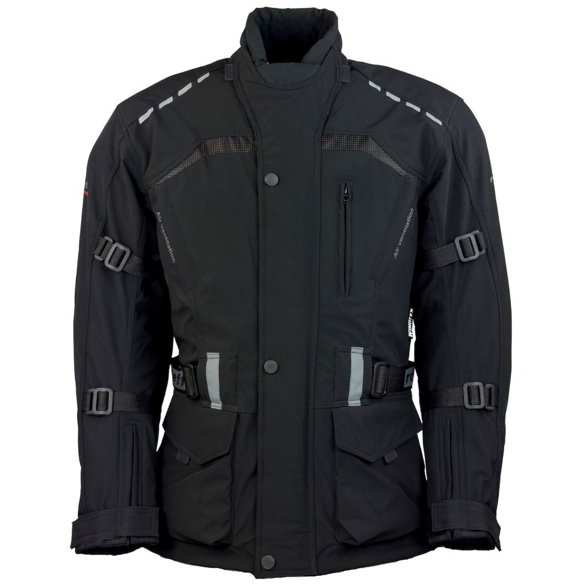 roleff Motorradjacke RO1512 Softshell - Schwarz, wasserdicht, atmungsaktiv günstig online kaufen