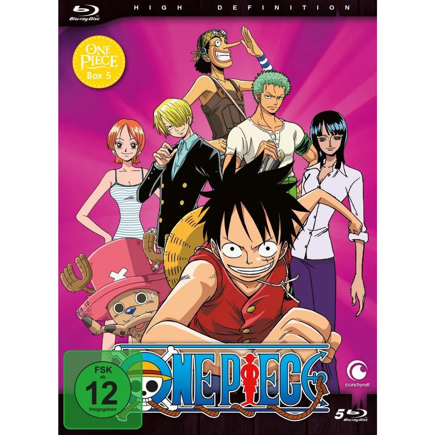 Crunchyroll Blu-ray One Piece - TV-Serie - Box 5 (Episoden 131-162) [Blu-ray]