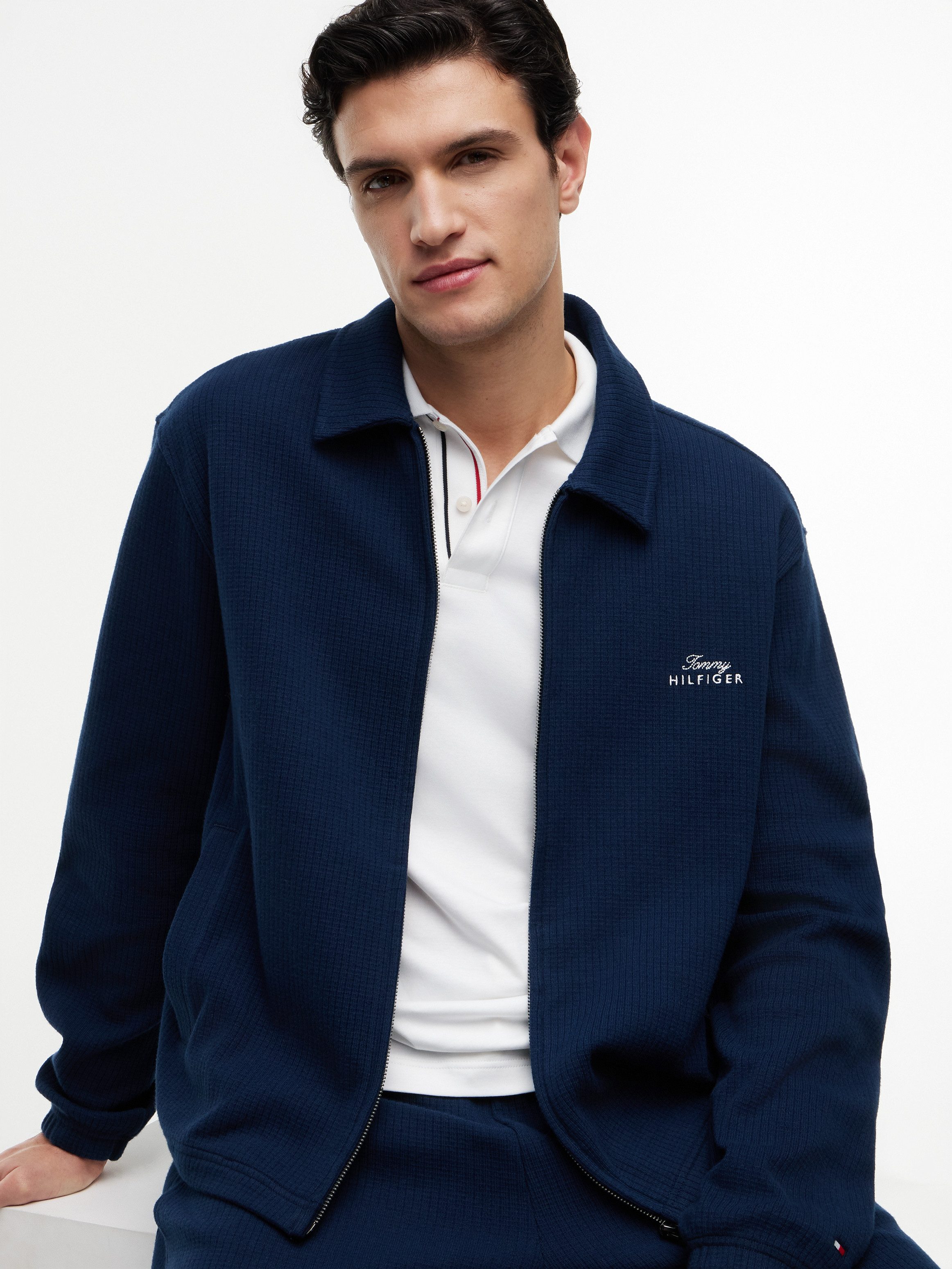 Tommy Hilfiger Sweatjacke SUMMER TEXTUR