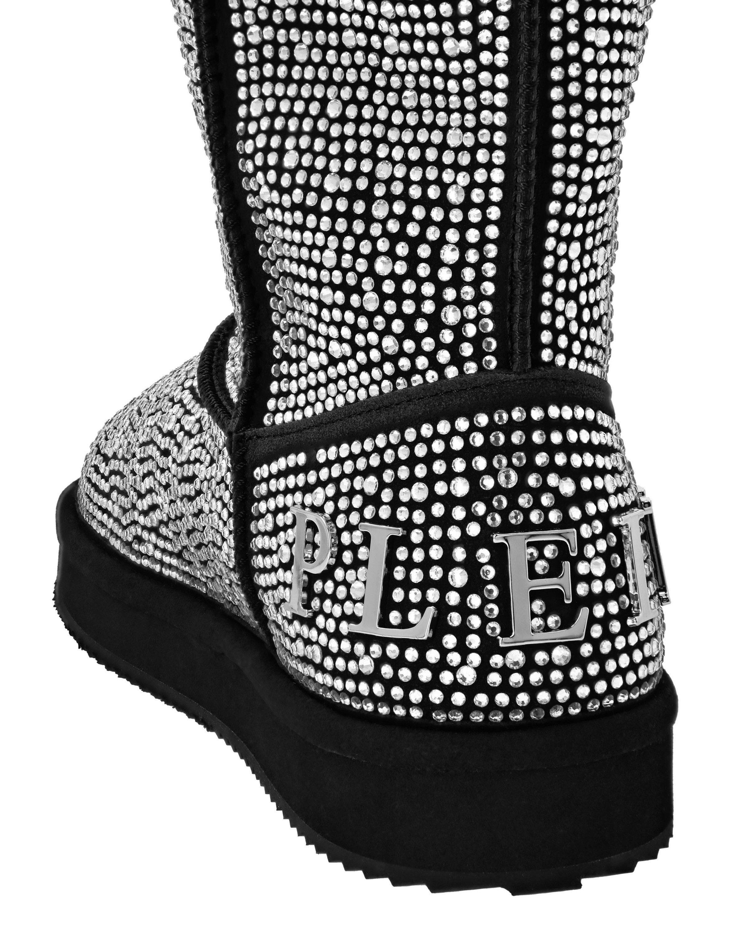 PHILIPP PLEIN Verziert Schnürstiefelette günstig online kaufen