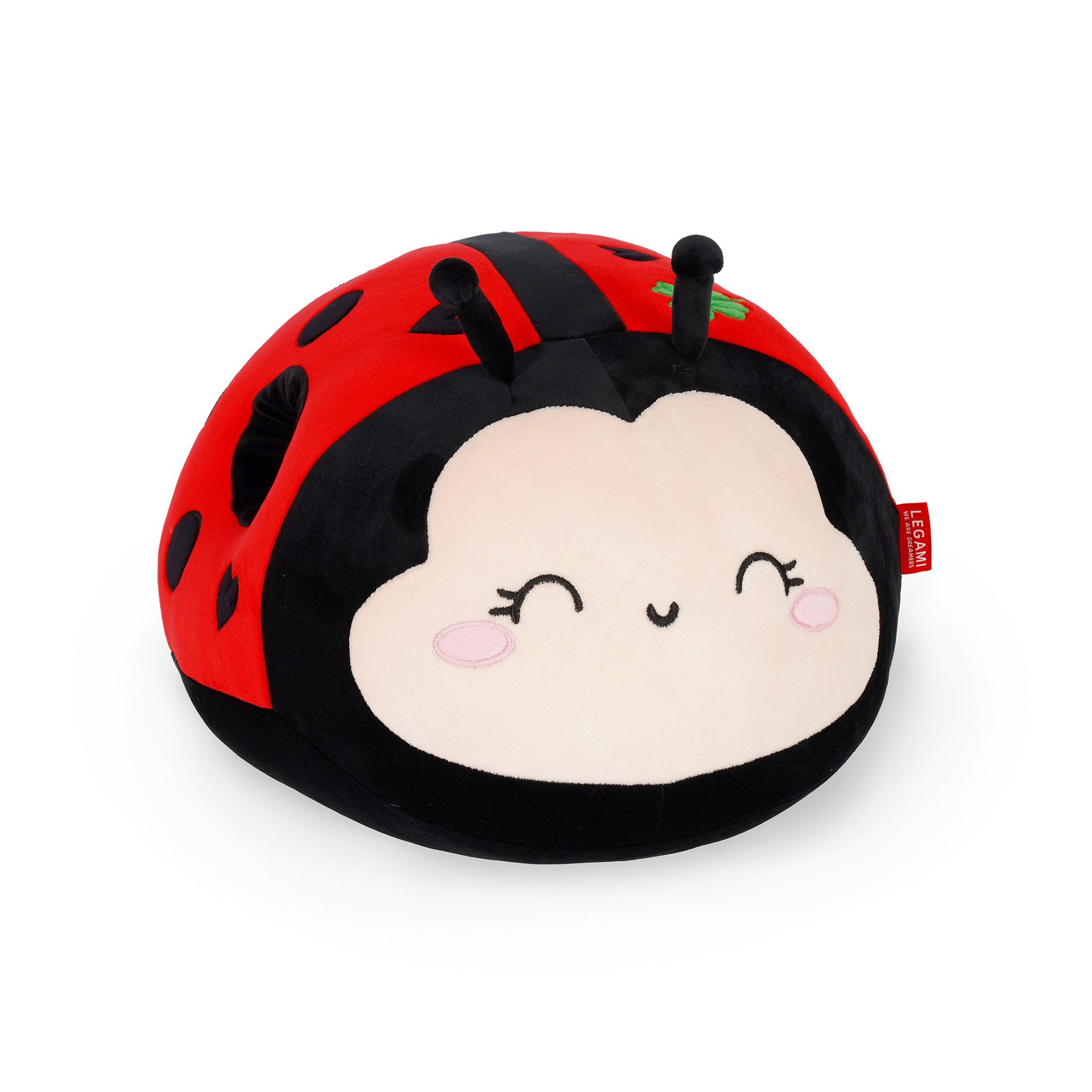 Legami Dekokissen Legami Kissen Super Soft Ladybug Marienkäfer
