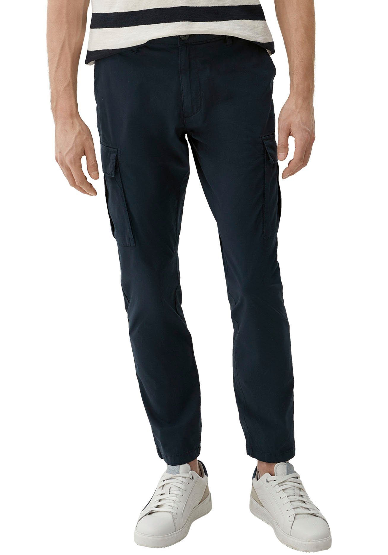 s.Oliver Cargohose blue | Stretchhosen