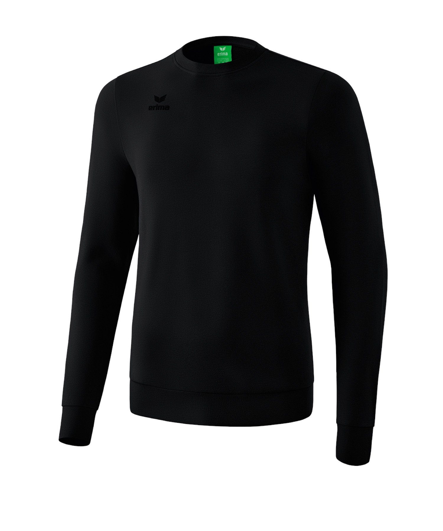 Erima Sweatshirt Basic schwarz Sweatshirt