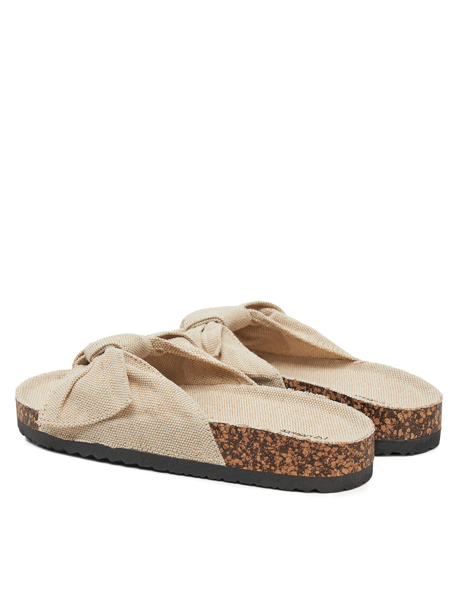 DeeZee Deezee Damen Flip-Flops Beige EA998-1 Badepantolette