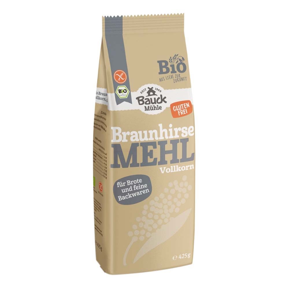 Bauck Mühle Mehl Mehl - Braunhirse 425g