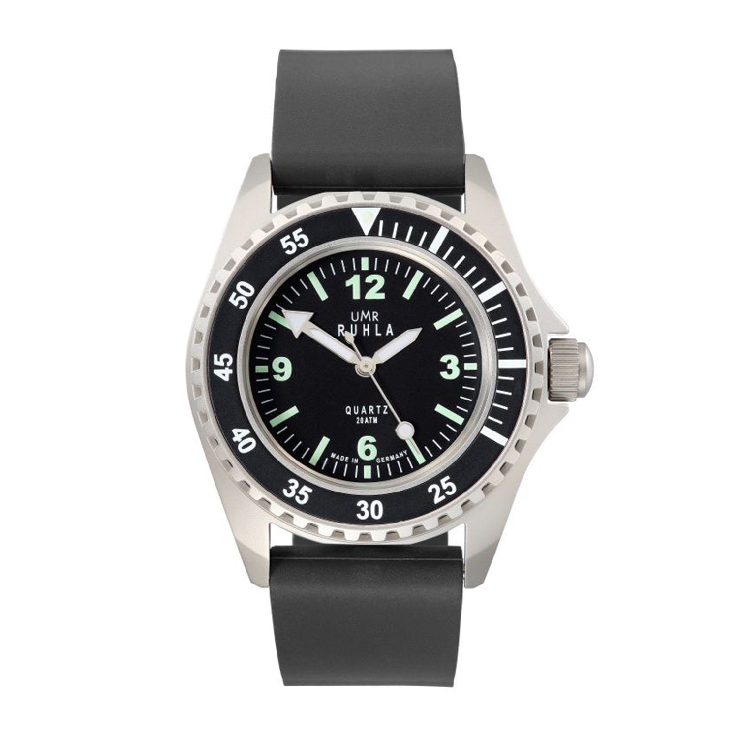 Quarzuhr Uhren Manufaktur Ruhla - Kampfschwimmer-Uhr - Original-Uhrwerk Kaliber 13