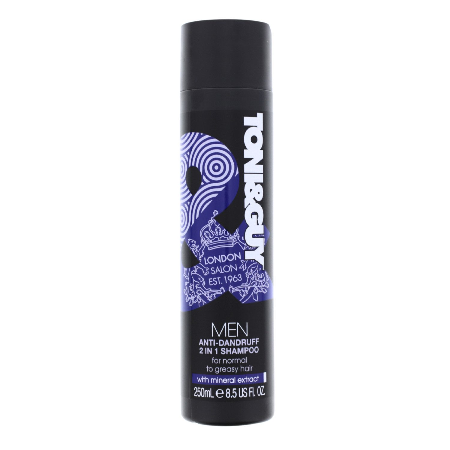 Toni&Guy Haarshampoo Toni&Guy 2in1 Men Anti-Schuppen Shampoo 250ml Normales bis Fettiges Ha