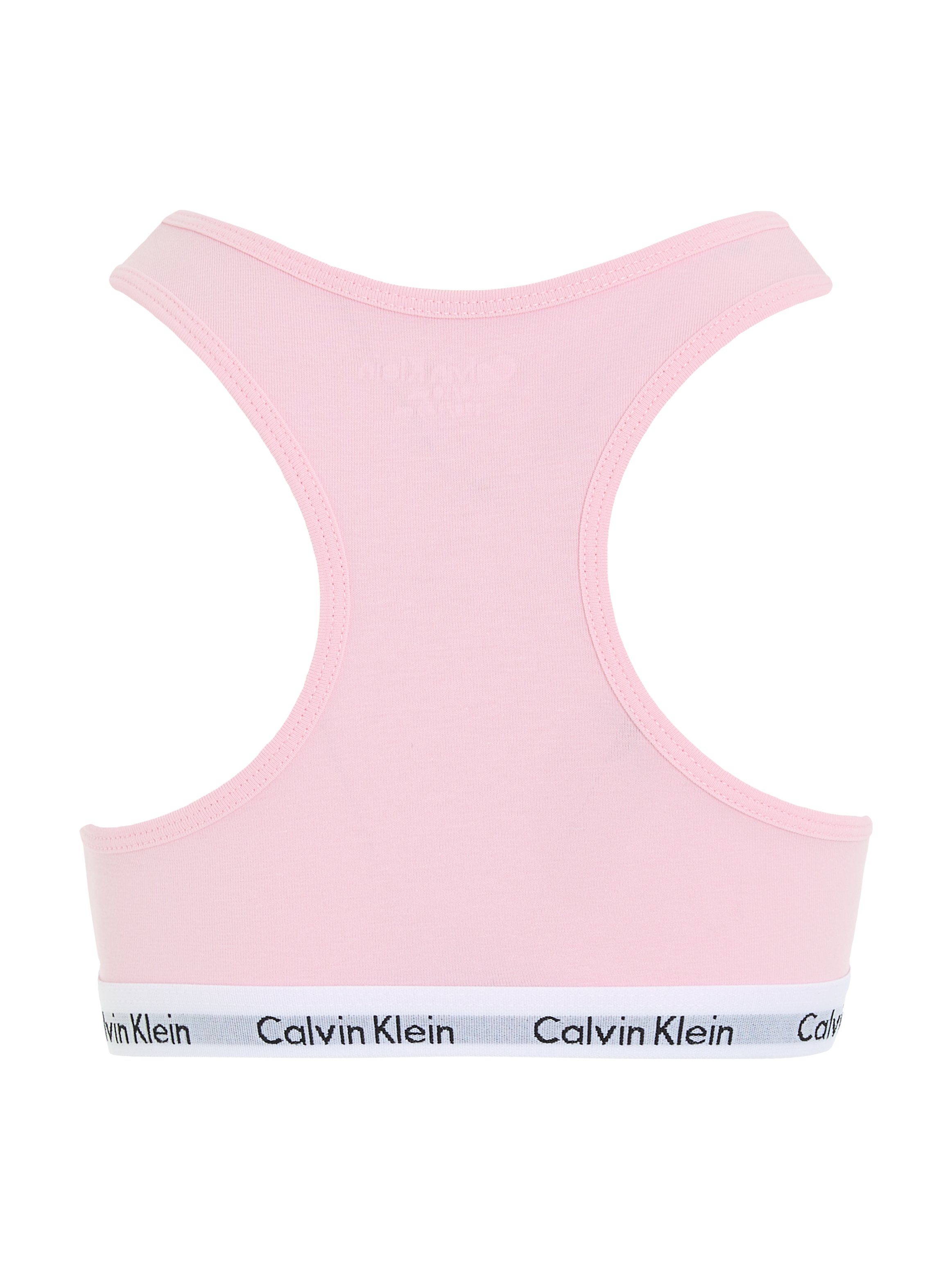 Mädchen mit Bustier Stück) - Klein (2 Calvin Logobund Underwear