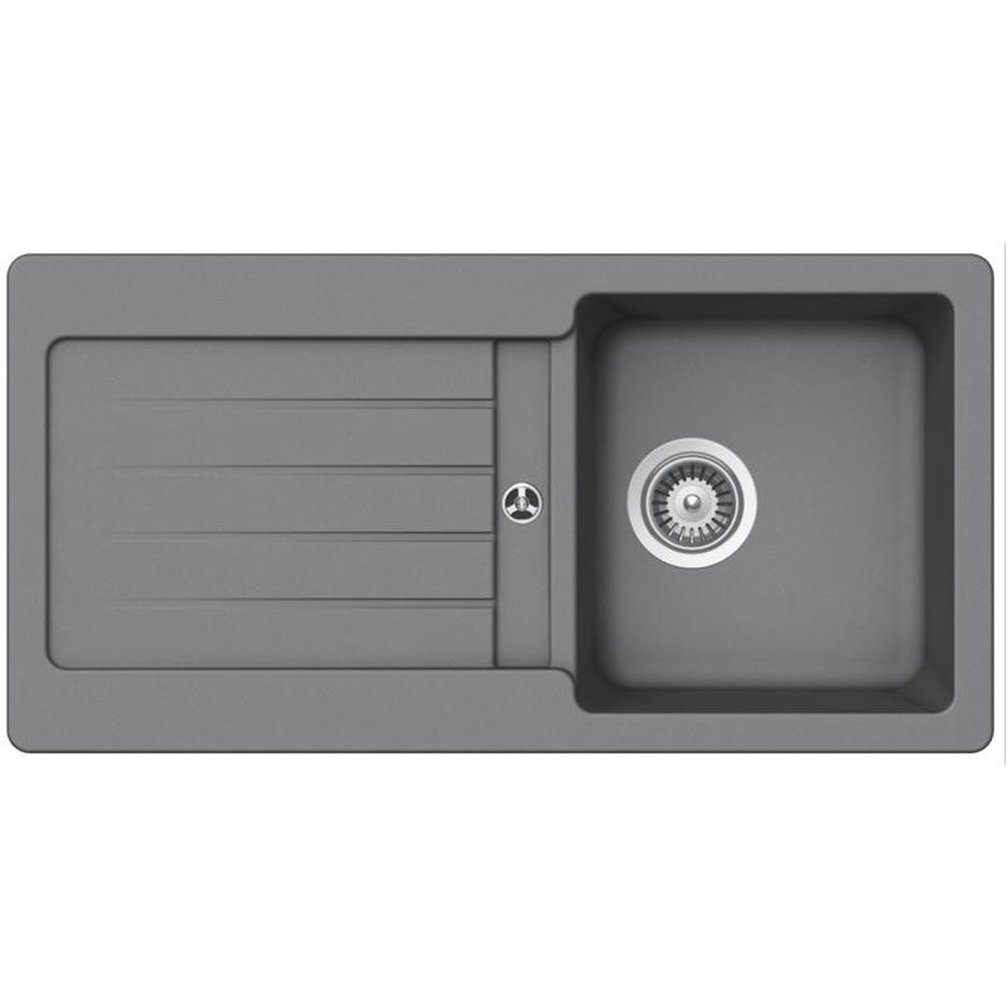 keenberk Granitspüle Victory Spüle S-VEL860 verschiedenen Farben 86 x 43,5 cm