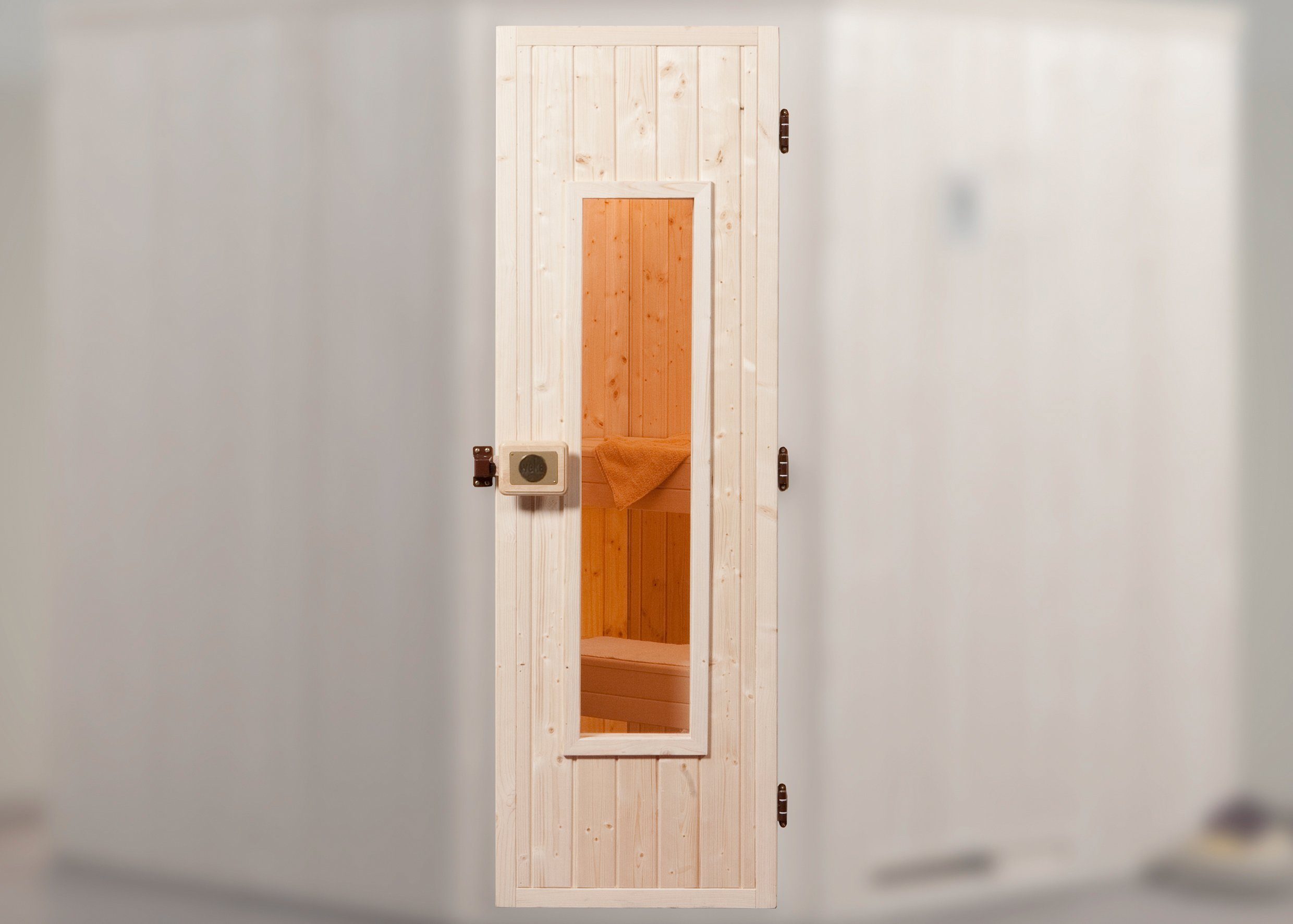 weka Saunatür, BxH: 61,8x182,5 cm, inkl. Rahmen