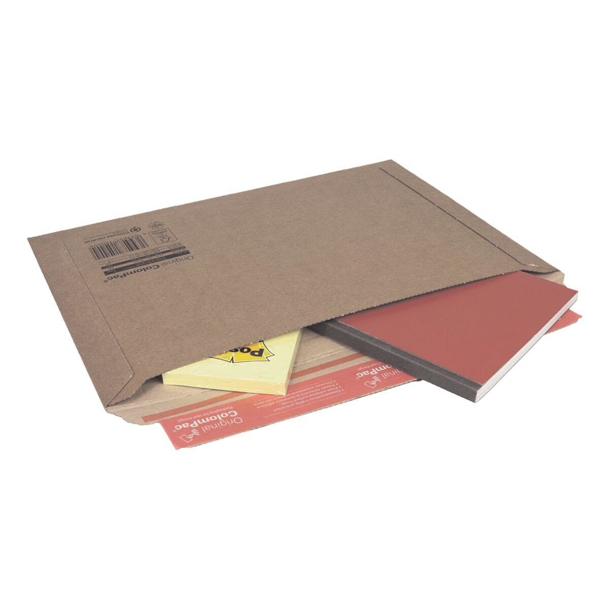 COLOMPAC Versandtasche, 20 Stück, Querbefüllung, A4+, 70 g/m², Füllhöhe 35 mm