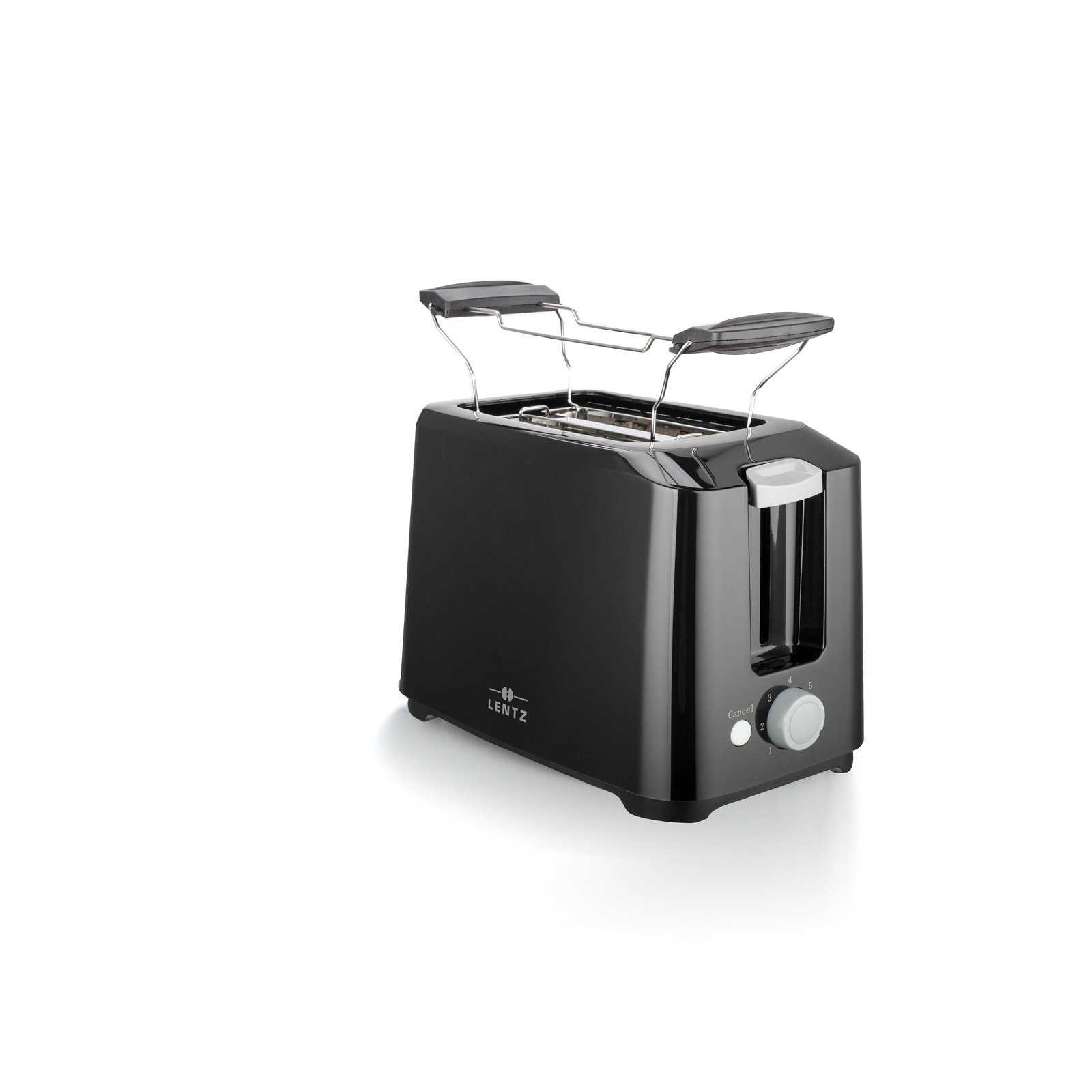 Lentz Toaster Toaster 700W, 2 Schlitz-Toaster, 700 W Schwarz