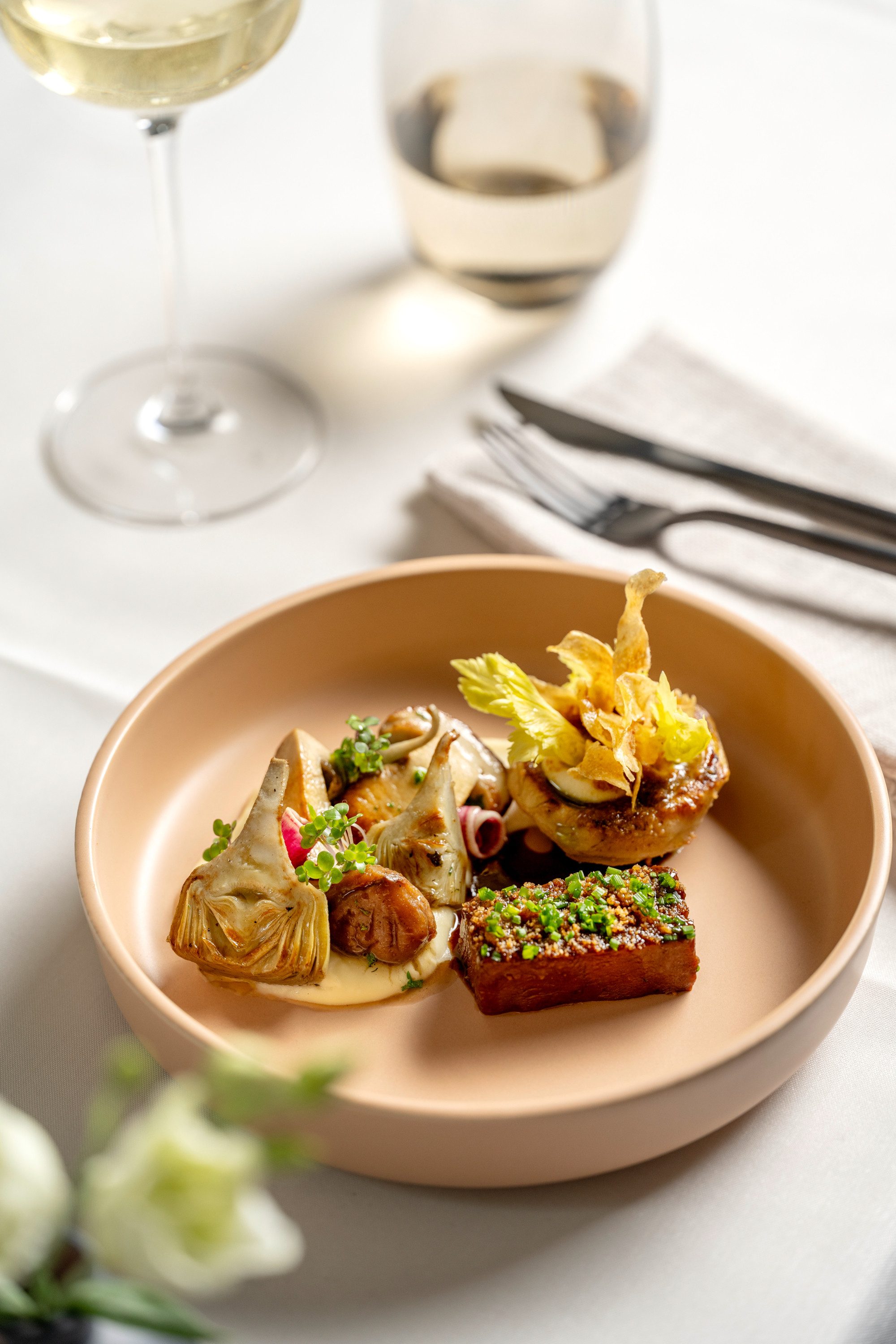 LEONARDO Teller-Set Suppenteller ROMA, Keramikteller, ca. 20 cm, 6-teilig (6-tlg), 6 Personen, Keramik, Teller Set, Geschirr-Set, Service, spülmaschinengeeignet