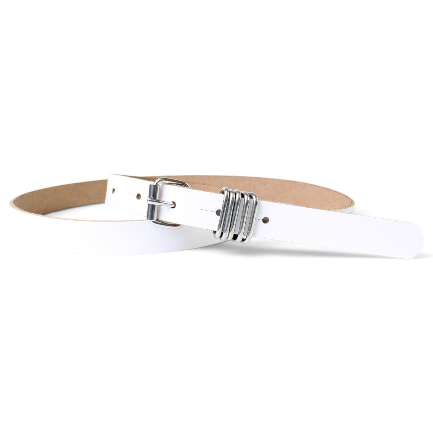 FRONHOFER Hüftgürtel Damen Rindsleder Edelstahlschnalle (1-St) 2 cm Chunky Belt