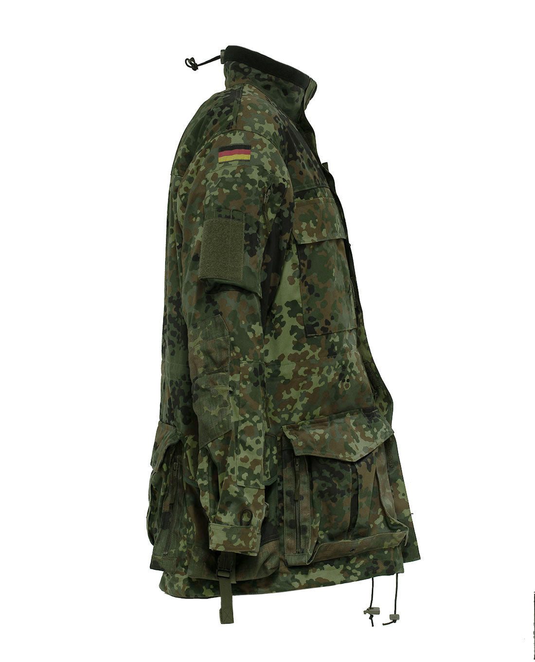 Leo Köhler Military-Jacke Einsatzkampfjacke KBS lang 5-Farben-Flecktarn