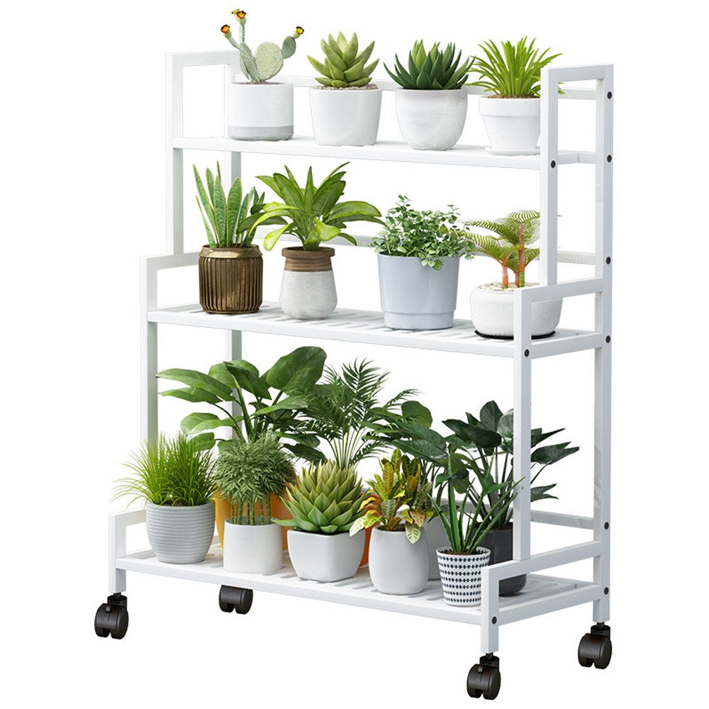 NUODWELL Blumenständer Blumenständer Metall, 3 Stufen günstig online kaufen
