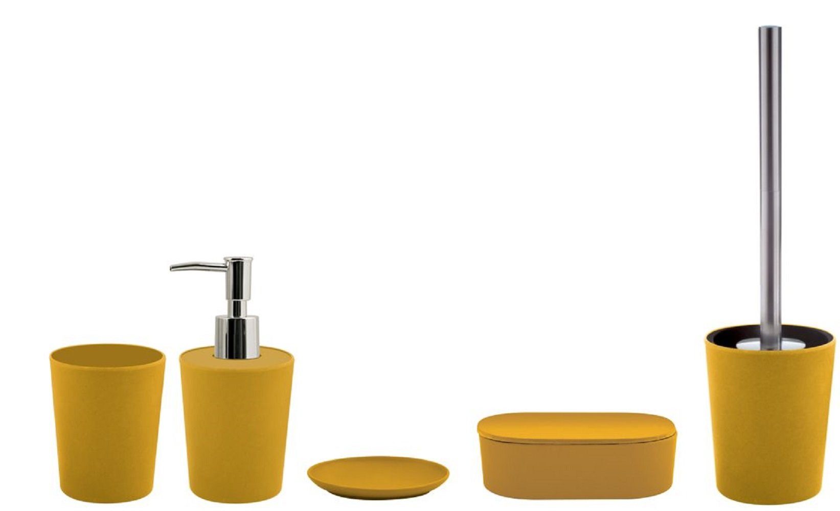 spirella Badaccessoires-Sets Bad-Zubehör-Set TAKEO, 100% Bambus, günstig online kaufen