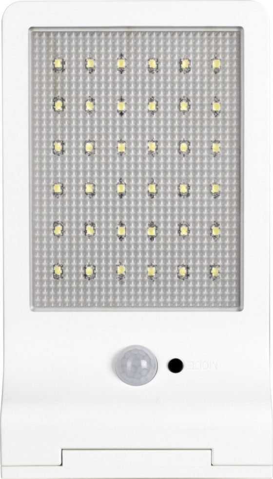 Osram Außen-Wandleuchte Osram LED-Außenleuchte Doorled Solar 19,2 cm, Inkl. Leuchtmittel, Mit Bewegungsmelder nicht dimmbar