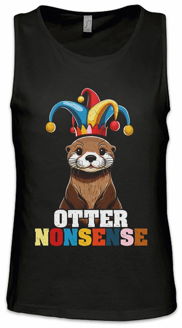 Urban Backwoods Tanktop Otter Nonsense Ärmelloses T-Shirt Other Slogan Wildlife lontra Nutria Fischotter Seeotter Viral Meme