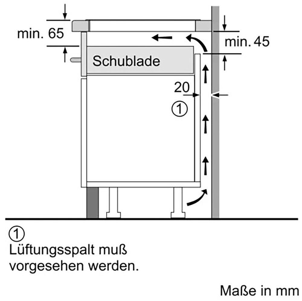 BOSCH Induktions-Kochfeld Serie 6 PXX645HC1E, PerfectFry Plus gegen Anbrennen & flexible Easy Flex Zone – Bild 5 von 5
