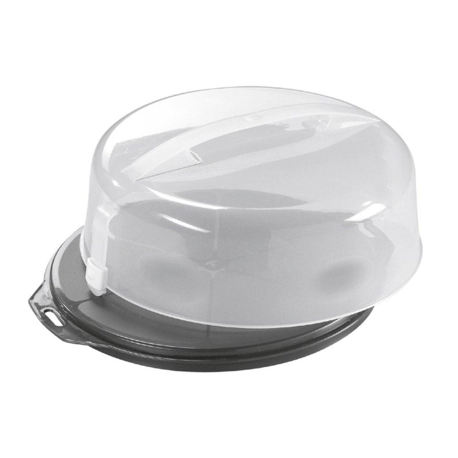 ALPFA Kuchentransportbox 800027 Torten Behälter Kuchen Box Transportbehälter, Kunststoff, mit Sicherheitsverschluss