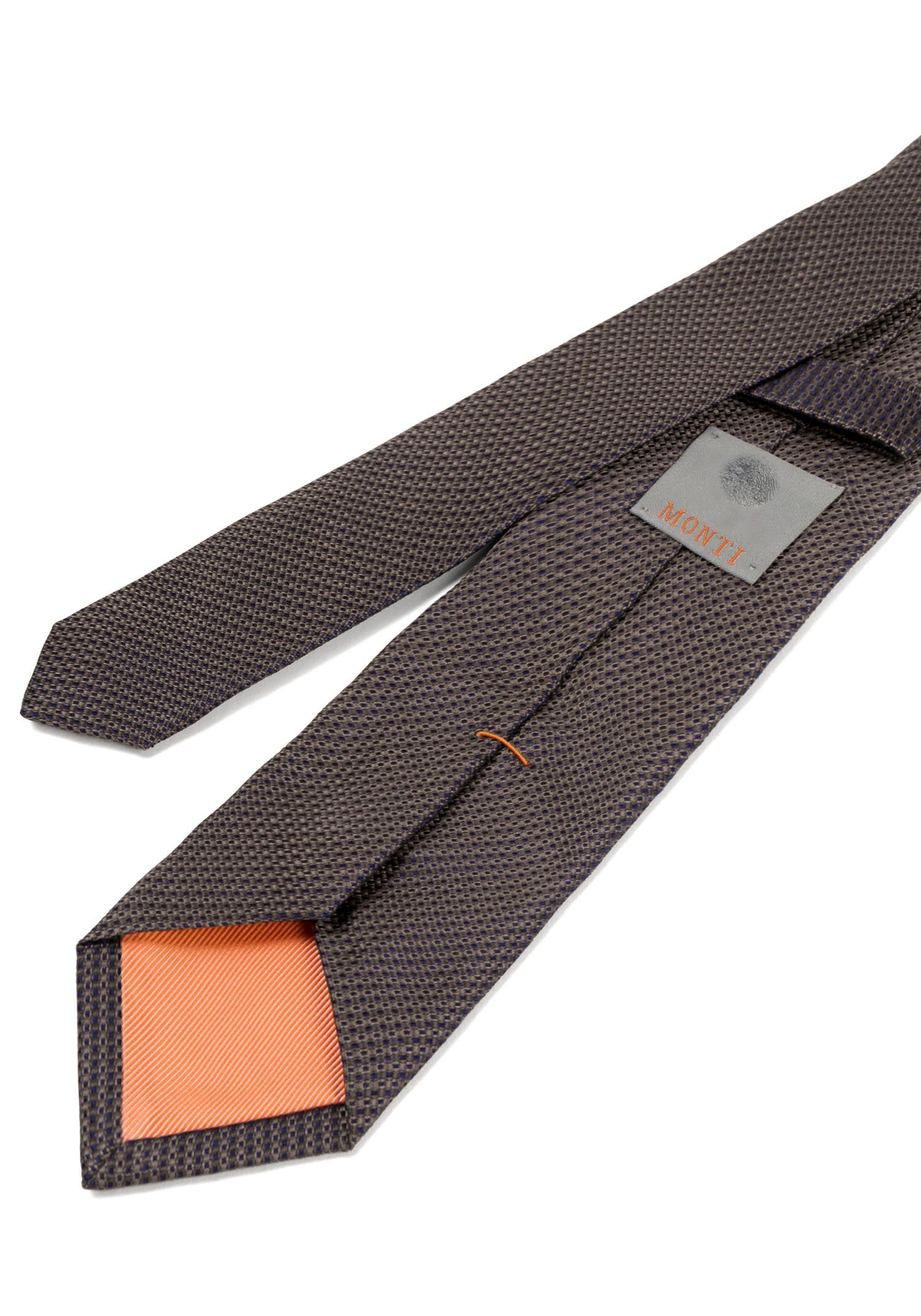 MONTI Krawatte aus reiner Seide, Minimal-Muster, günstig online kaufen