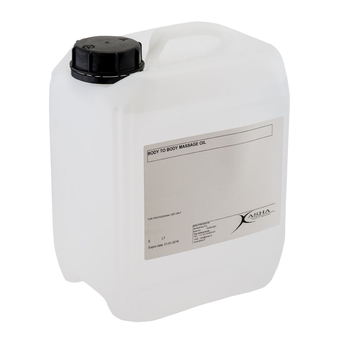 Asha International Gleit- & Massageöl Body-to-Body-Öl - 5 Liter
