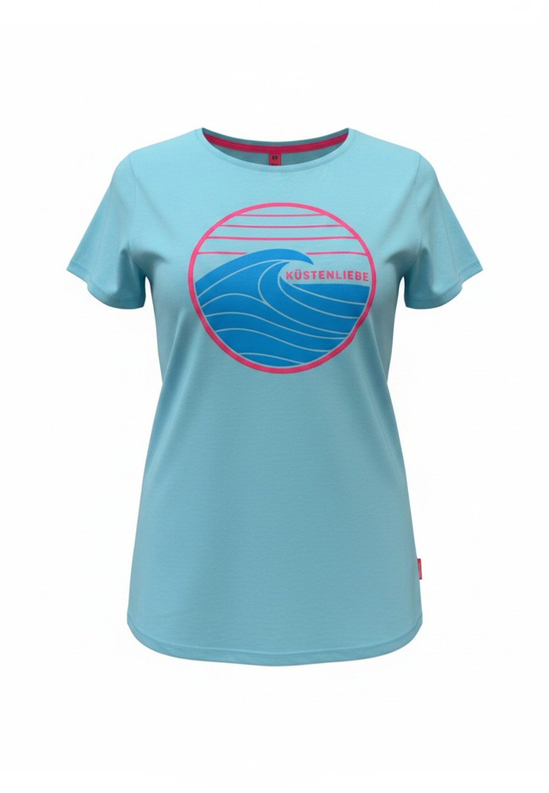 salzhaut T-Shirt STEENTJE - KÜSTENLIEBE WELLE Damen salzhaut T-Shirt – bequeme Qualität und nordisch klares Design