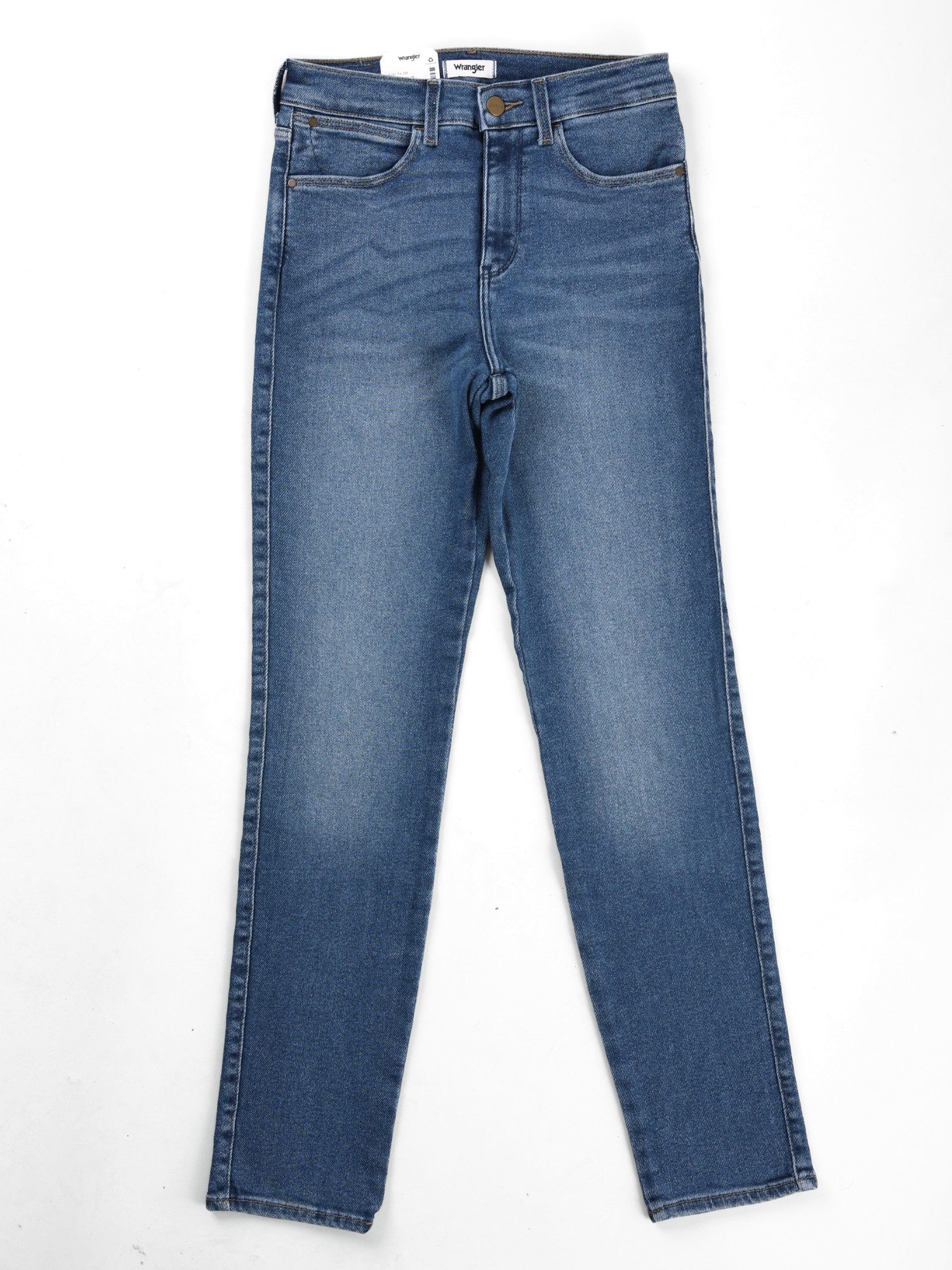 Wrangler Slim-fit-Jeans High Waist & Superstretch - SLIM AIRBLUE – Bild 3 von 5