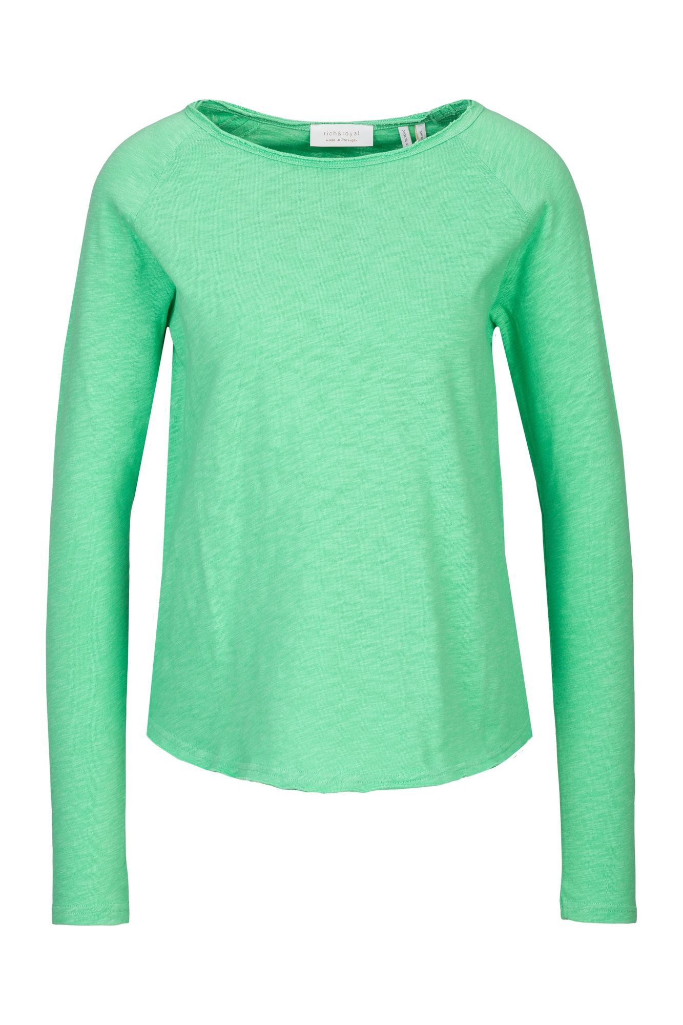 RICHROYAL Langarmshirt D-Basic Longsleeve mit weitem günstig online kaufen