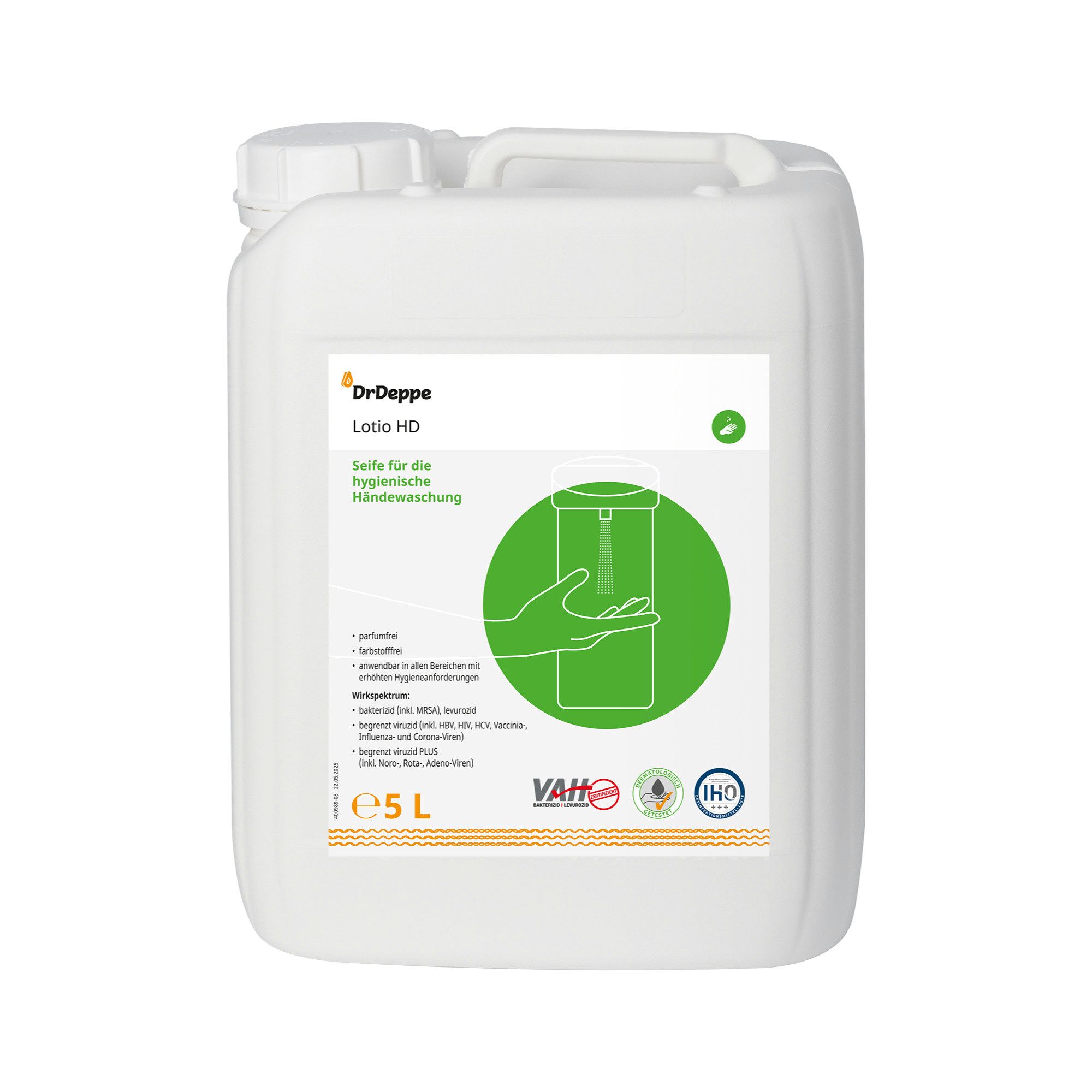 Dr.Deppe Lotio HD - alkoholhaltiges Desinfektionsmittel Hand-Desinfektionsmittel (1-St)