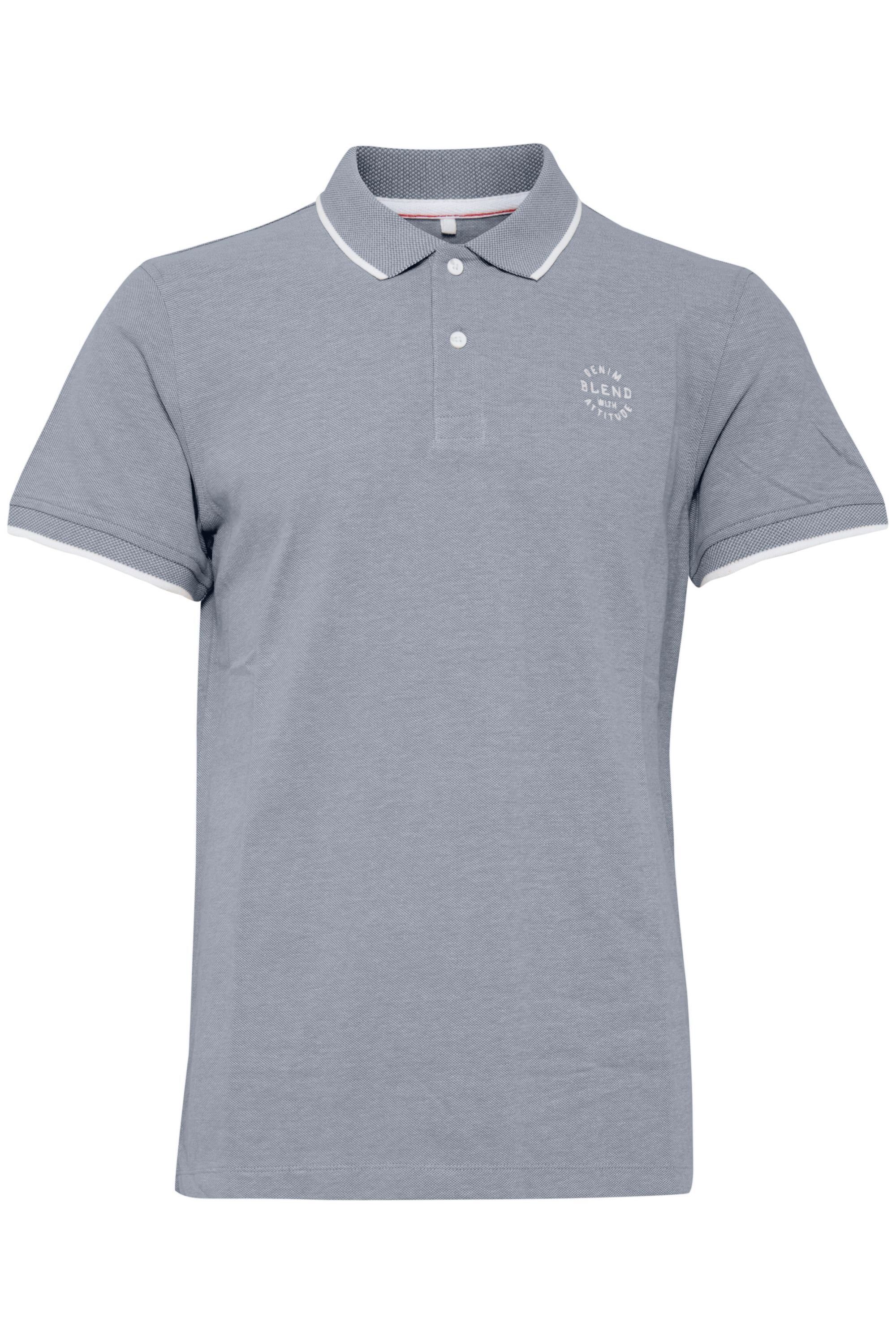 Blend Poloshirt BHBhnate Klassisches Poloshirt mit Brustprint günstig online kaufen