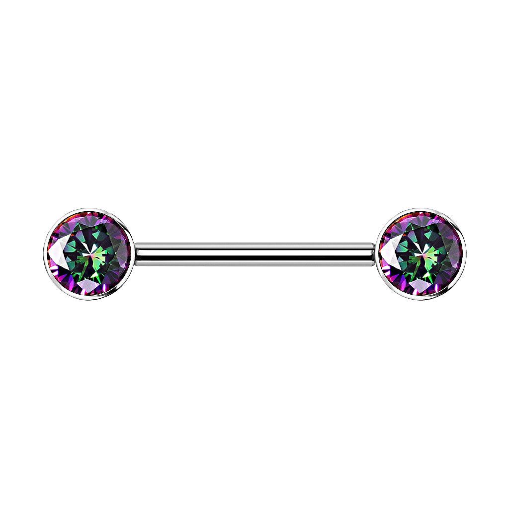 Taffstyle Intimpiercing Intim Titan Brustwarzenpiercing Kristall günstig online kaufen