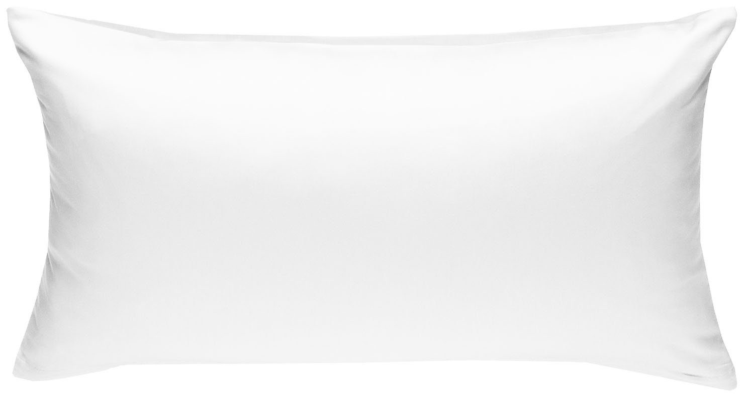 BETTWAESCHE-MIT-STIL Kissenbezug Mako Satin Kissenbezug uni einfarbig, (1 Stück)
