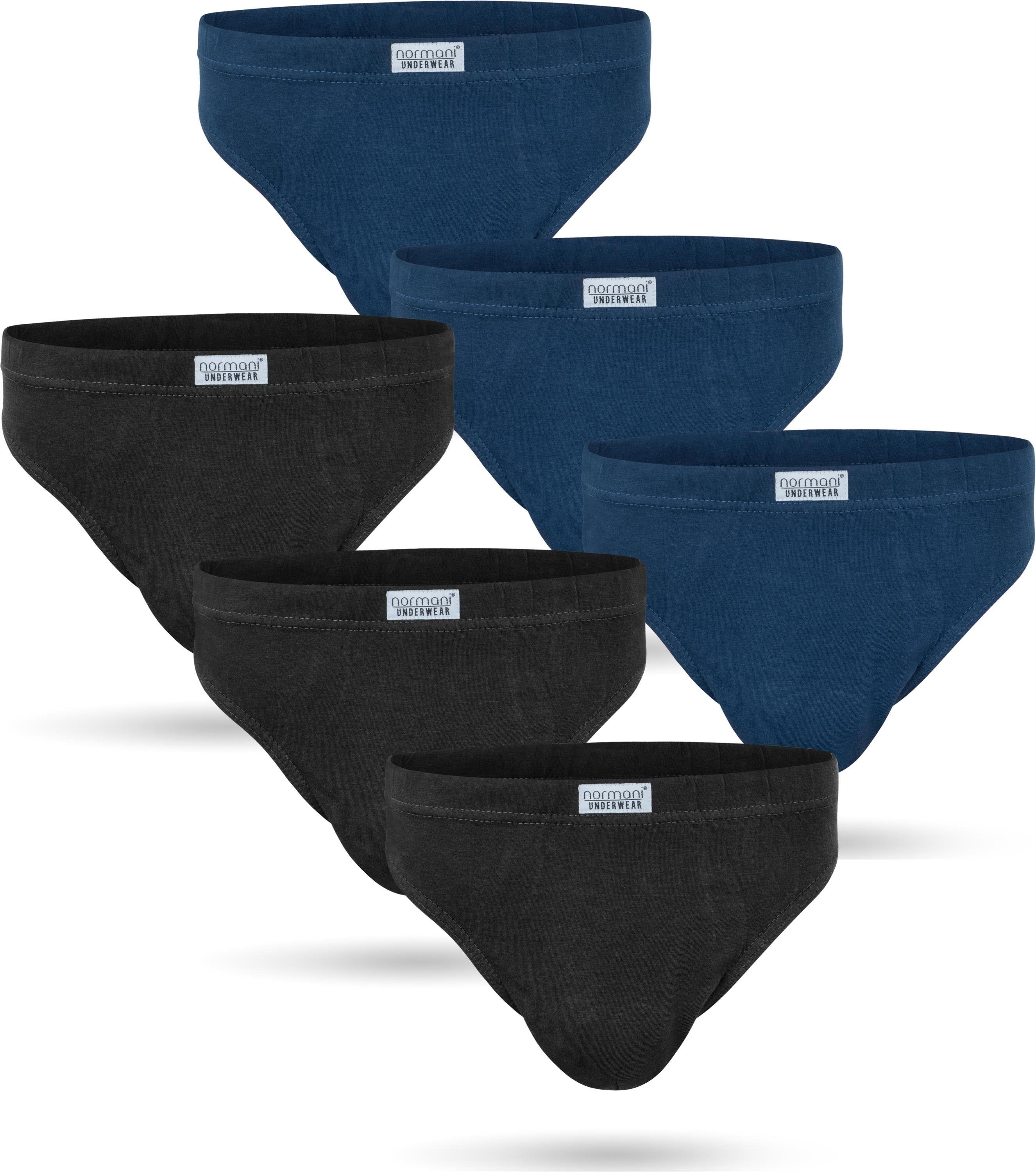 Slip 6 Slips aus Baumwolle mit Stretchbund für Herren
