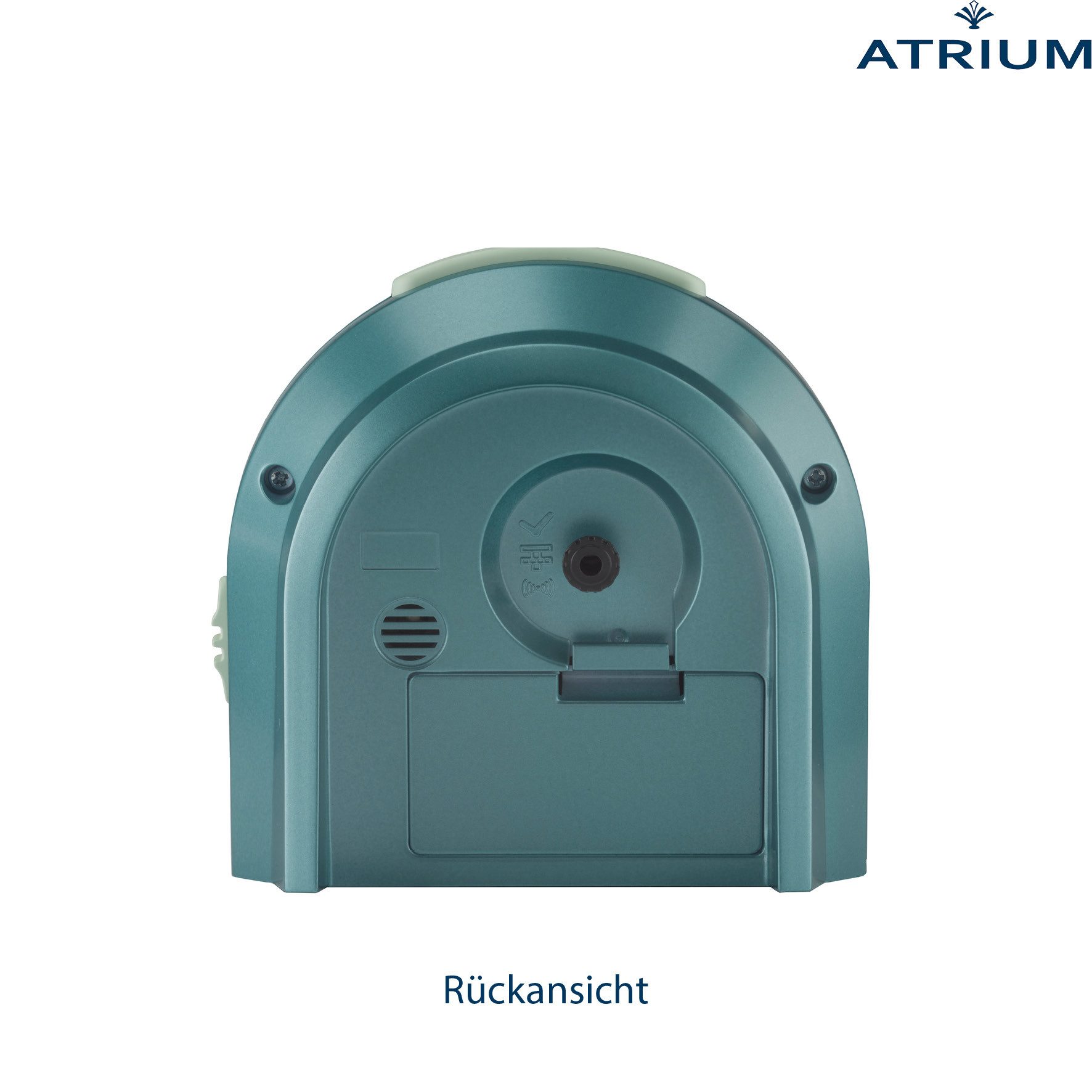 Atrium Kinderwecker A921 Quarzwecker mit fließender Sekunde, Snooze und Licht 10x10 cm – Bild 4 von 5