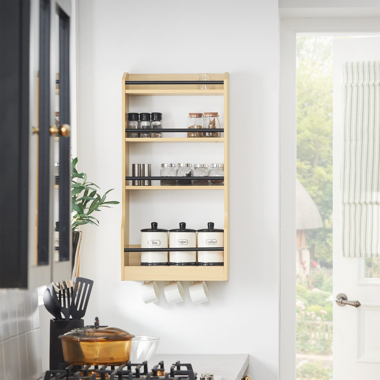 SoBuy Wandregal KCR12, Wandregal Hängeregal Badregal günstig online kaufen