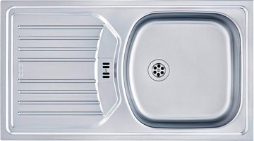 Express Küchen Küchenzeile Bari, mit Soft-Close-Funktion und Vollauszug, vormontiert, Breite 280 cm