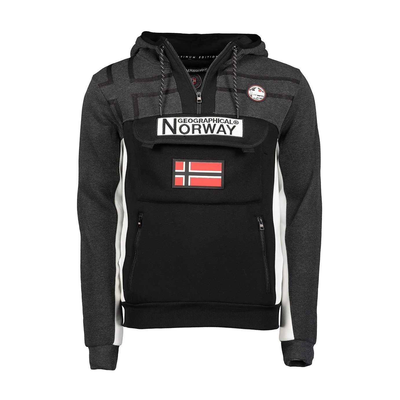 Geo Norway Hoodie Herren Hoodie Pullover FITAKOL ROL-ART 1 MEN 007 Geographical Norway